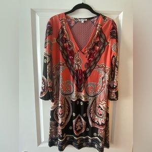 Boho cute above the knee dress